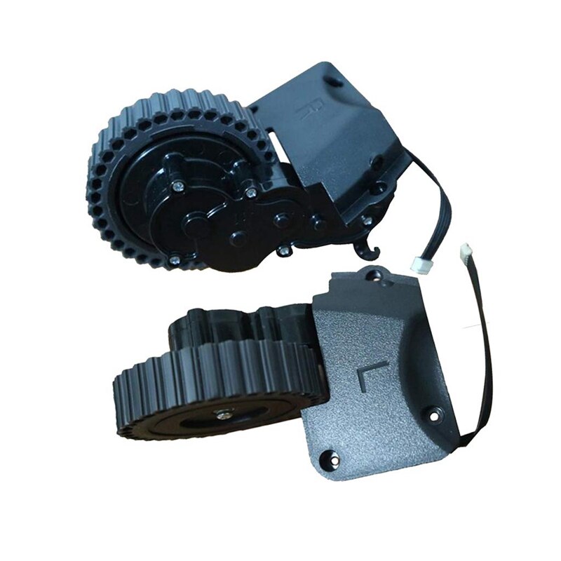 Set Of 2, L + R Motor Wheel For Ilife A4 A4S A40 A8 Vacuum Cleaners - Provide The Best Protection To Keep Your Vacuum Working In