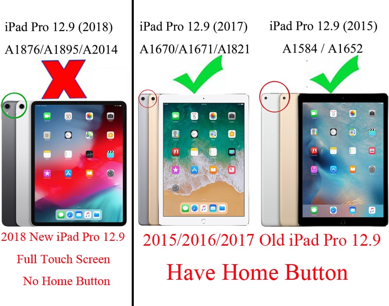 For iPad Pro 12.9 inch A1670 A1671 A1821 Tempered Glass Screen Protector iPadPro 12.9" A1584 A1652 Screen Film