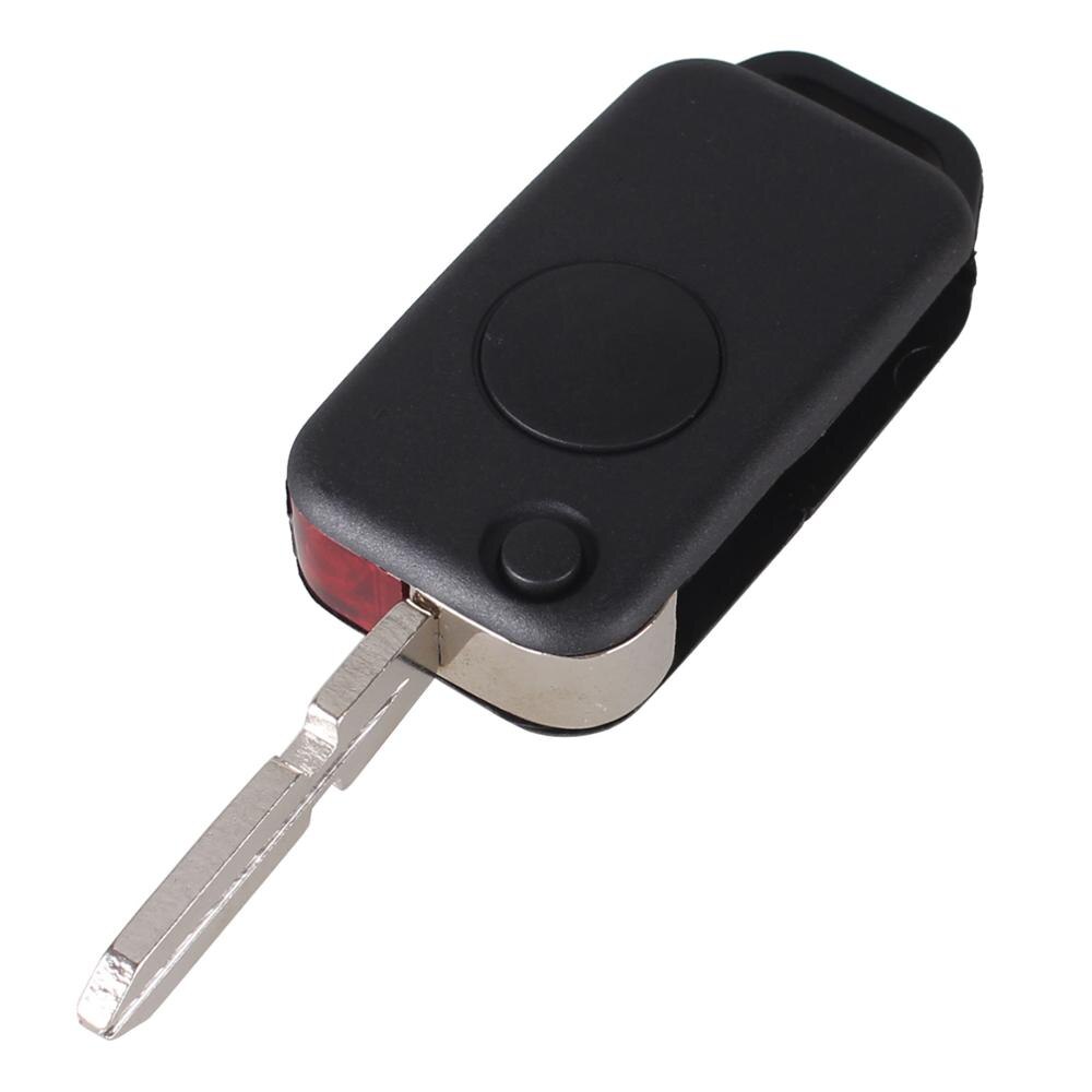 Keyyou 1 painike läppä taitettava avaimeton kulku kauko-avaimen kotelo kuori mercedes benz ces ml sl  ml55 amg  s500 sl500