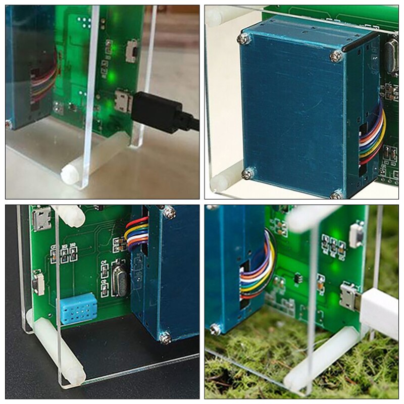 Digital LCD Display 2.8inch Air Detector Monitor Dust Sensor PM1.0 PM2.5 PM10.0 AQI Temperature&humidit Accurate Home