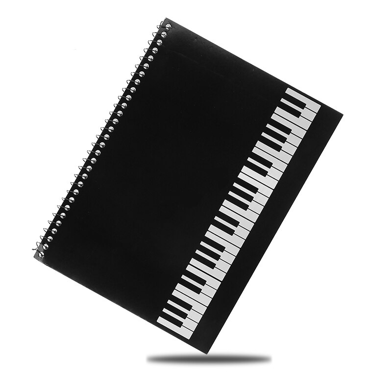 100 Pages Piano Style Staff Note Music Manuscript Paper Students Stationery Notebook 50 Sheet Music Book