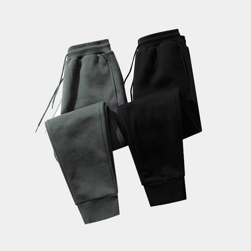 Mannen Joggers Thermische Fleece Running Broek