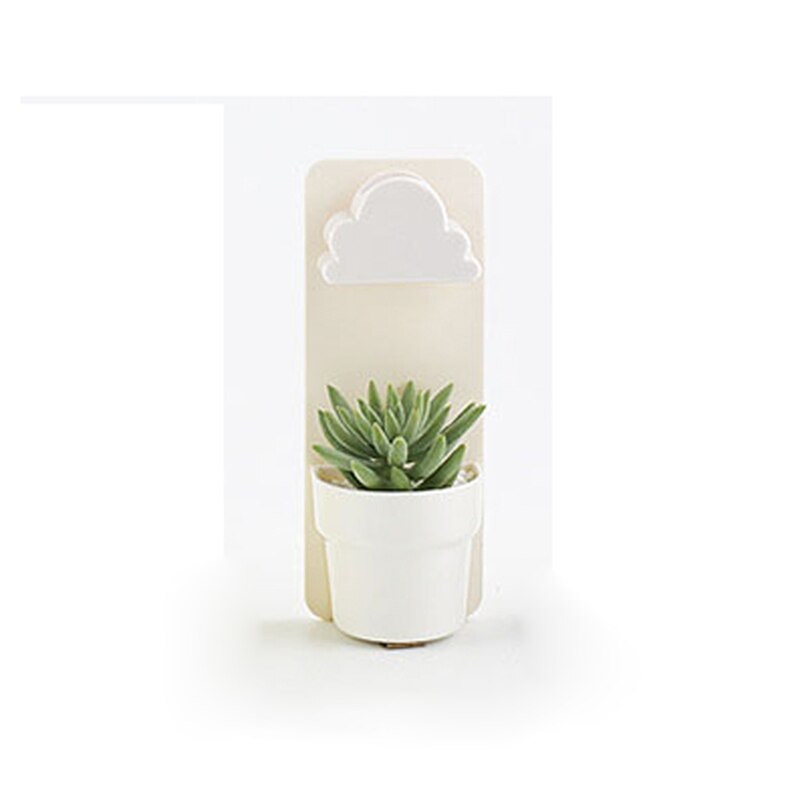 Modern Home Wall Hanging Flower Pot Round Shape Hydroponics Chlorophytum Plant Potted Garden wall-mounted Flower Pots: D