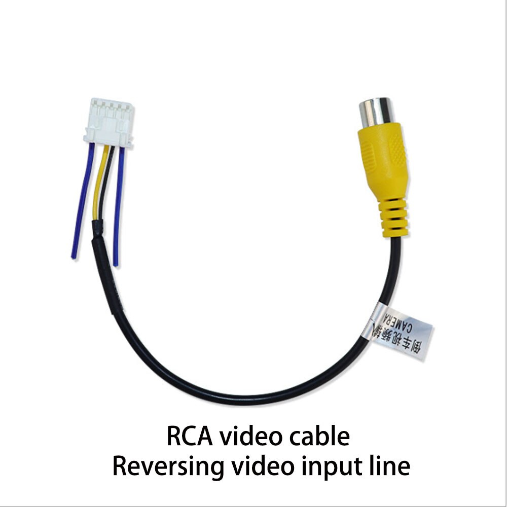 Câble d&#39;alimentation 4G avec antenne GPS, 4 broches, 6 broches, USB 10, RCA, pour Android, Radio multimédia: 10 Pins RCA
