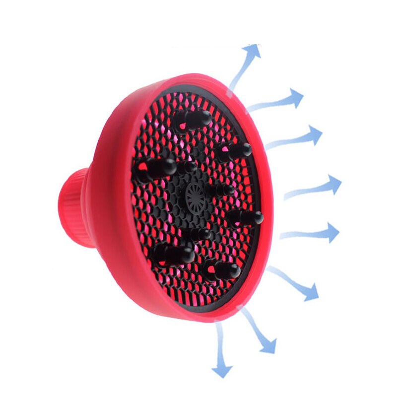 Lightweight Foldable Silicone Hair Dryer Diffuser for Hair Salon Curly Styling JAN88
