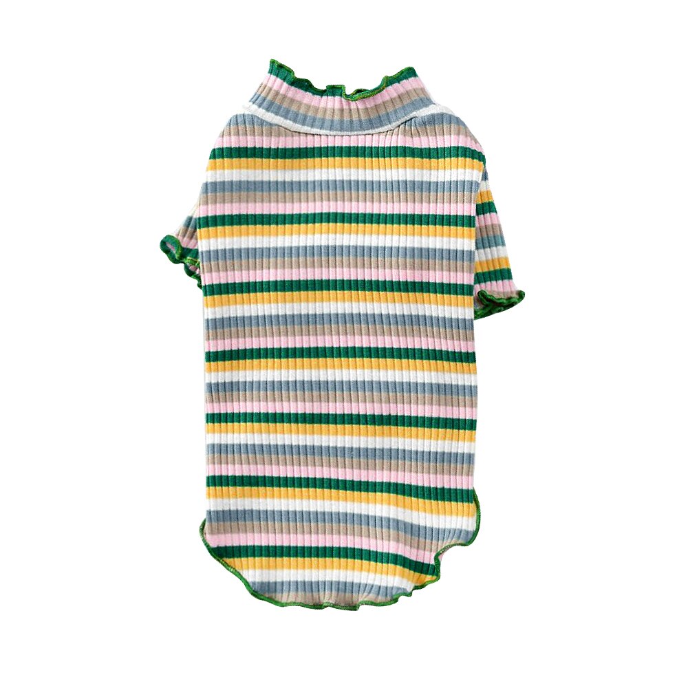 Pull en tricot doux pour chien et chat, vêtement d'hiver pour chiot, chaton, Chihuahua, carlin, teckel, Ropa Perro: green / L