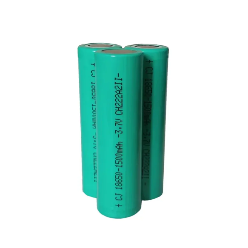 Kapacitet 3.7v x 1500 mah 18650 litiumjonbatterier, uppladdningsbart, lämpligt för olika elektroniska produkter