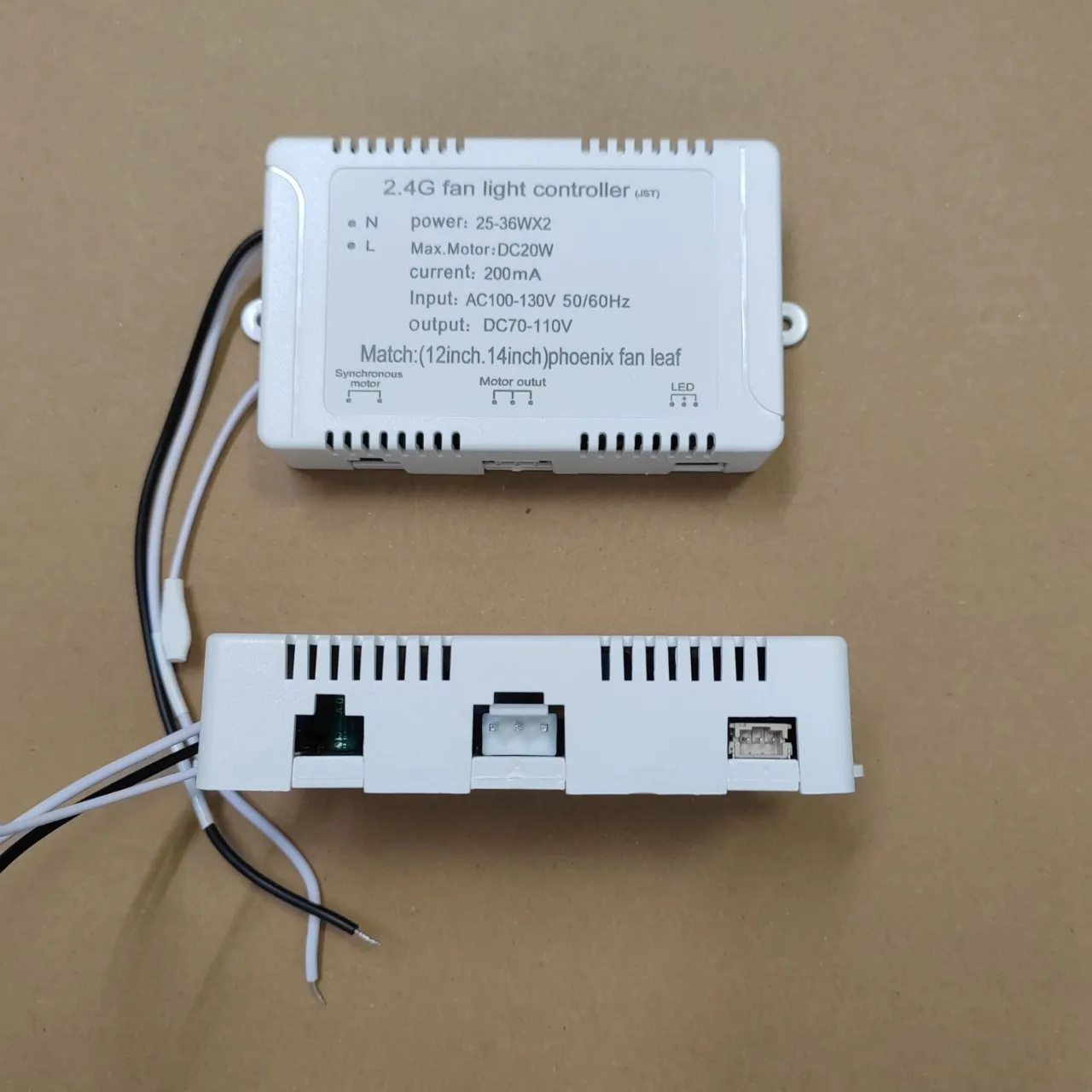 Export Schlafzimmer Ventilator Licht Fernbedienung 2,4 G DC Variable Frequenz 110 V Controller DC Keine Polarisation Einstellbar Niederspannung 24 V