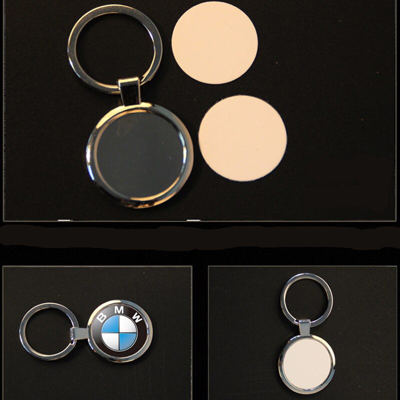 10 stuks/partijen blanco metalen sleutelhangers sleutelhangers flesopener tags diy printen sublimatie inkt transfer beide kanten kunnen printen