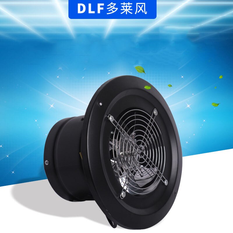 High-speed Industrial Ventilation Fan 6 inch Kitchen Toilet Bathroom Exhaust Fan вытяжка для кухни Low Noise EF18