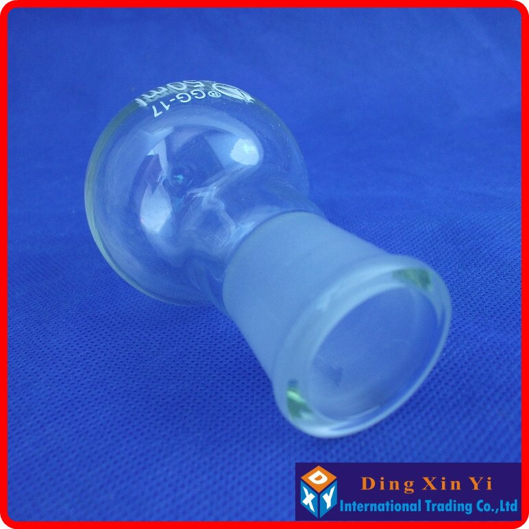 2PCS 50ml 24/29 single neck round-bottom flask,Boiling Flask round bottom,short neck standard ground mouth