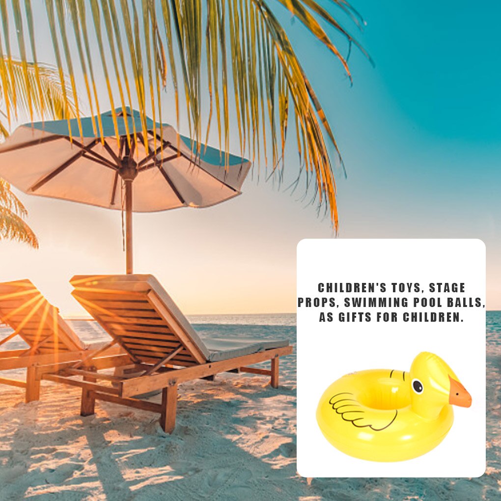 Posavasos inflable para piscina, portavasos de PVC para bebidas, EN LA Piscina