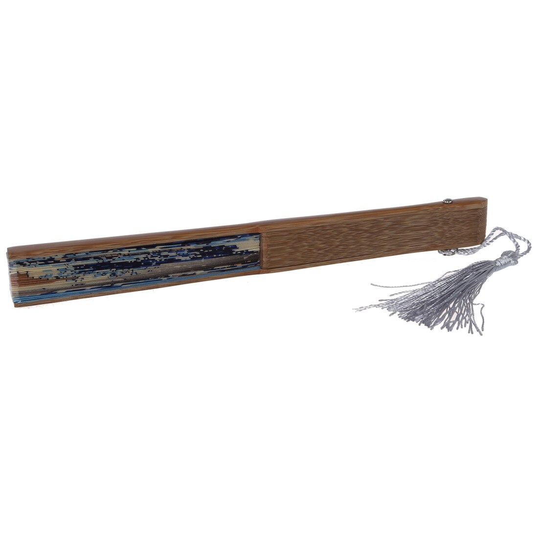 Japanese Handheld Folding Fan, with Traditional Japanese Ukiyo-e Art Prints