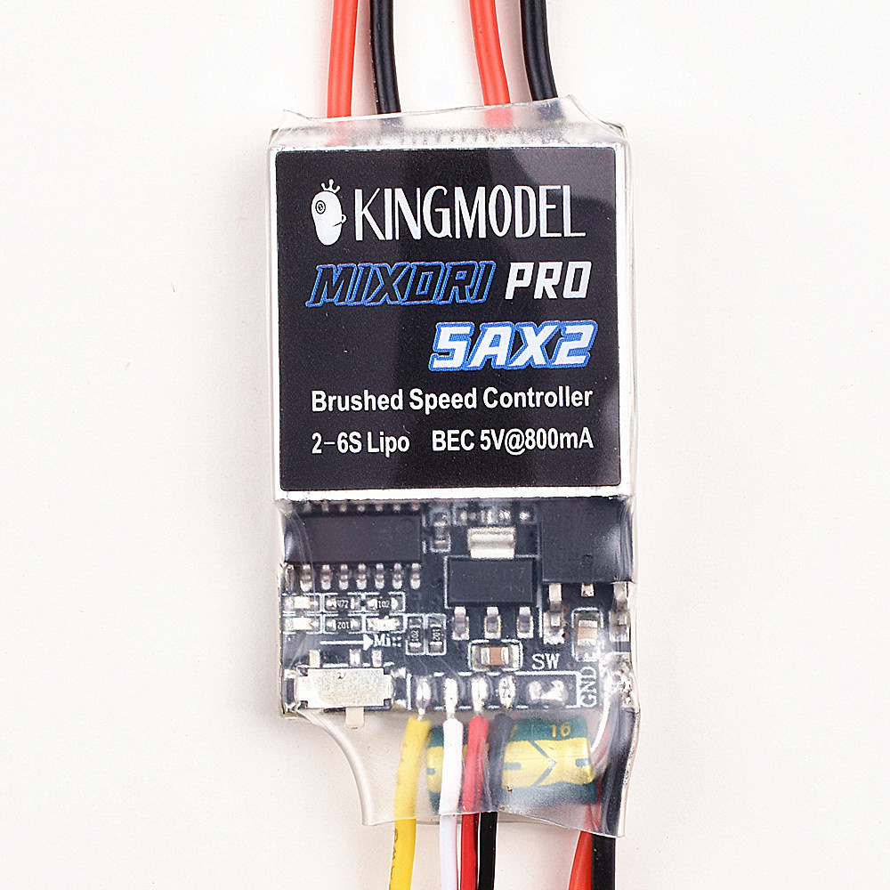 5A/5A PRO/10A/20A/30A/40A/50A/60Ax2 Dual Way Bidirectionele Geborsteld ESC Controle Voor Rc Model Boot/tank 180 tot 795 Geborstelde Motor