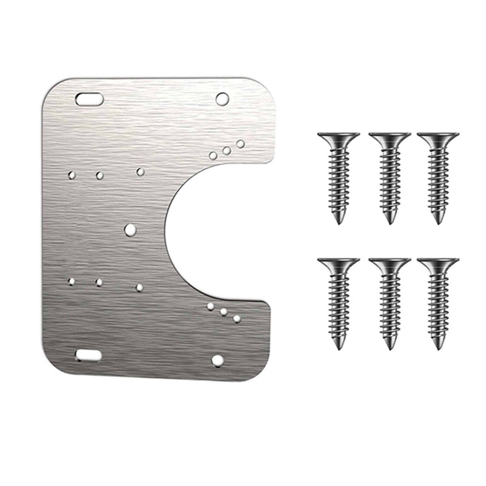 1/2/4pcs Hinge Mounting Plate with Screws Adapts to Hinge Cups of Different Sizes Easy Mount Concealed Cabinet Hinge XHC88: 1pcs