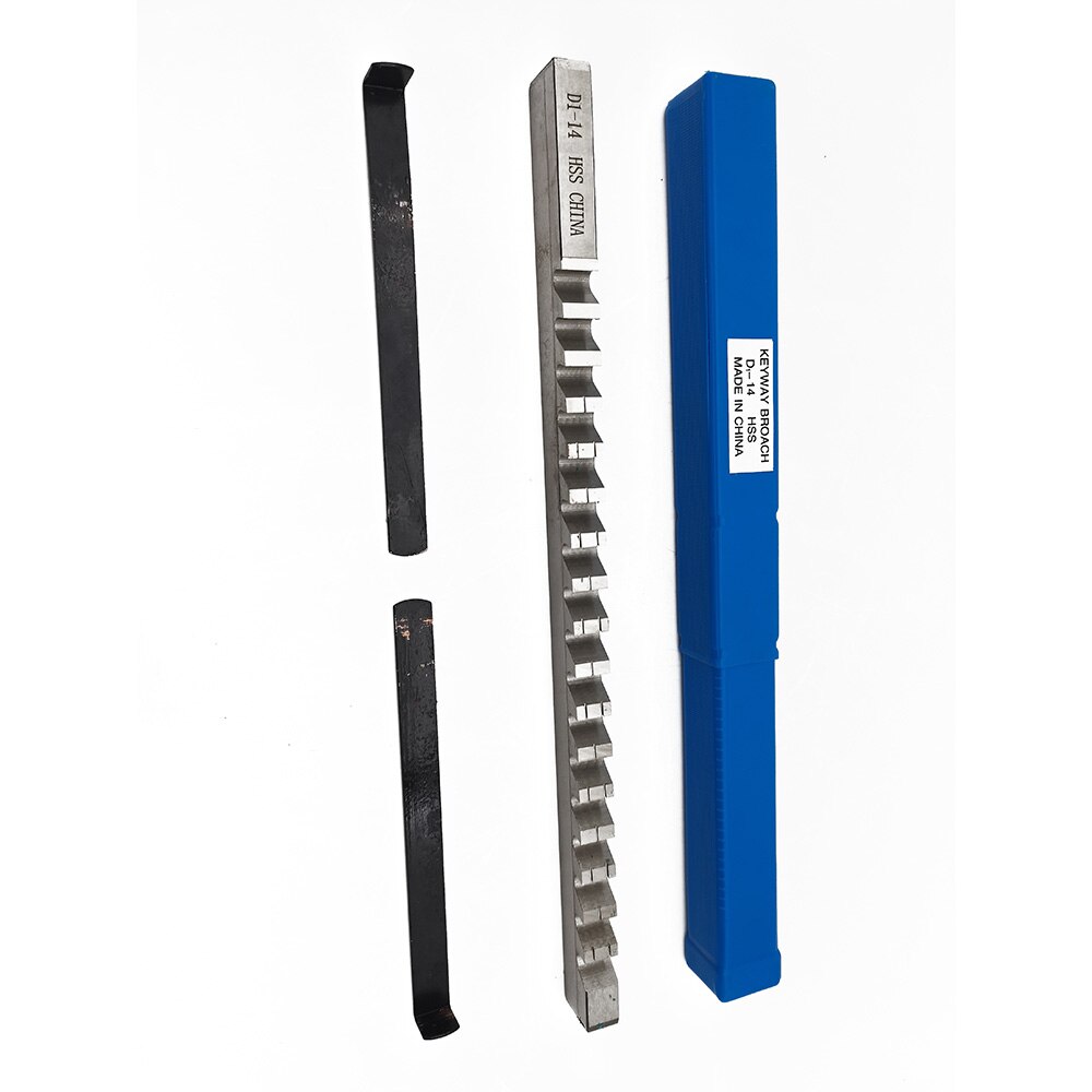 Machine CNC pour le travail des métaux, outil de coupe en acier à grande vitesse, broche à clavette de 14mm