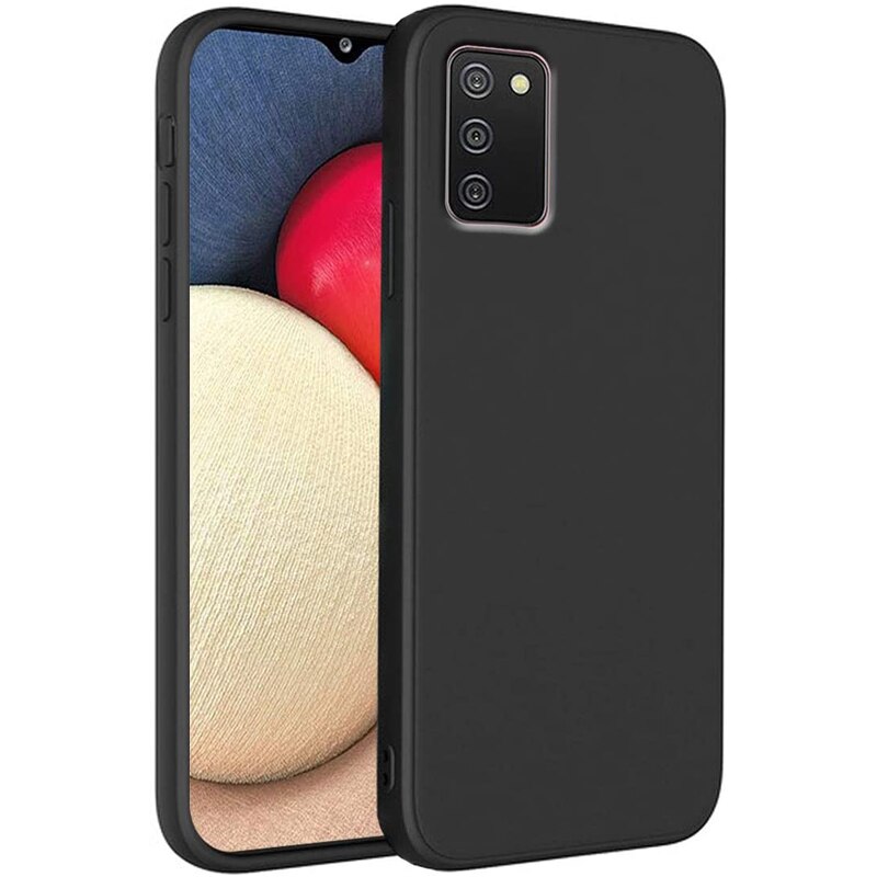 Funda de silicona para Samsung Galaxy, funda trasera suave de mármol para Samsung Galaxy M02s A02s, Fundas de silicona transparente m 02s 6,5'': For Samsung M02s / Negro