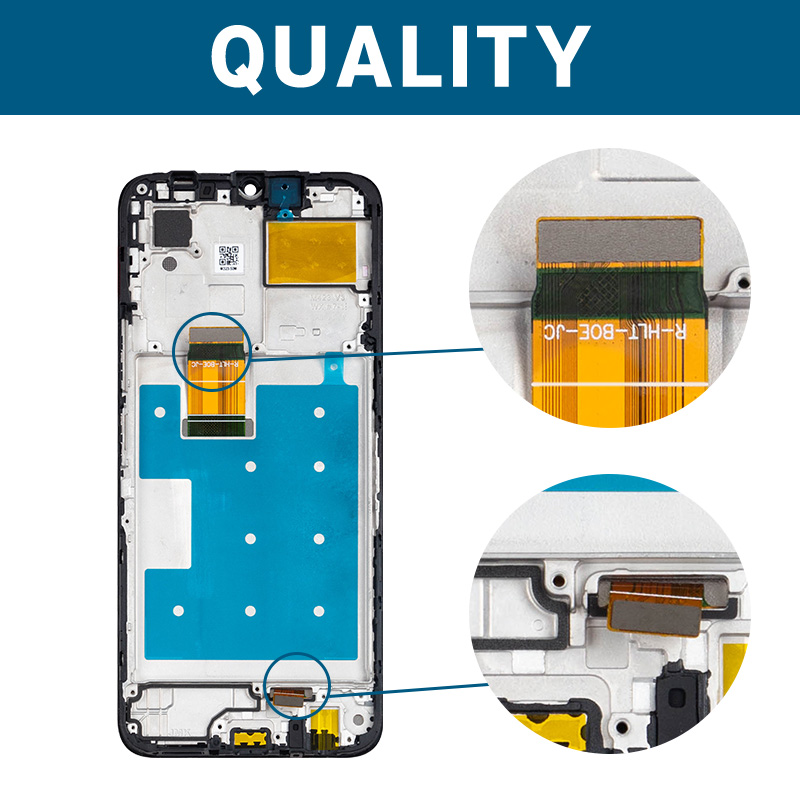 VNE-LX1 VNE-LX2 VNE-LX3 Tested Premium Display For Honor X6 LCD For Honor X6 Display Touch Screen Digital Component