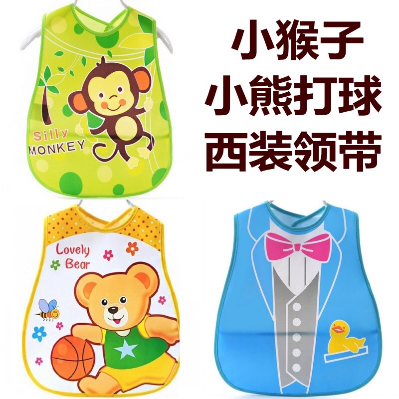 3 pcs Bébé Bavoirs Pour Garçon et Fille bandana bib Burp Tissu D'impression animal Triangle Coton Bébé Écharpe Repas Col burp bébé Accessoires: 3