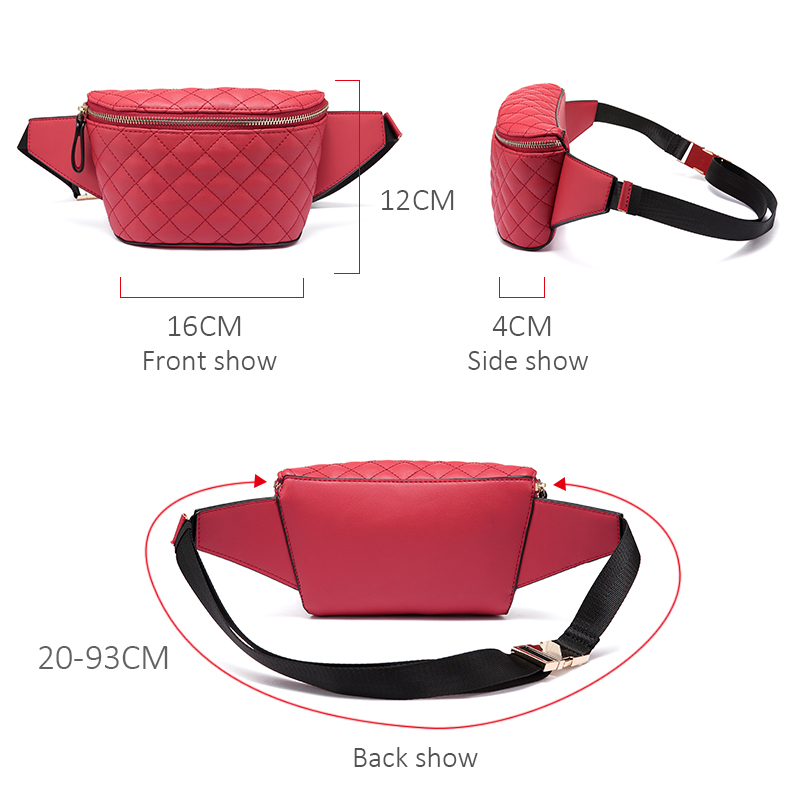 LOVEVOOK fanny pack frauen taille tasche weibliche gürtel tasche für mädchen kleine geldbörse taille pack damen plaid schule bum taschen