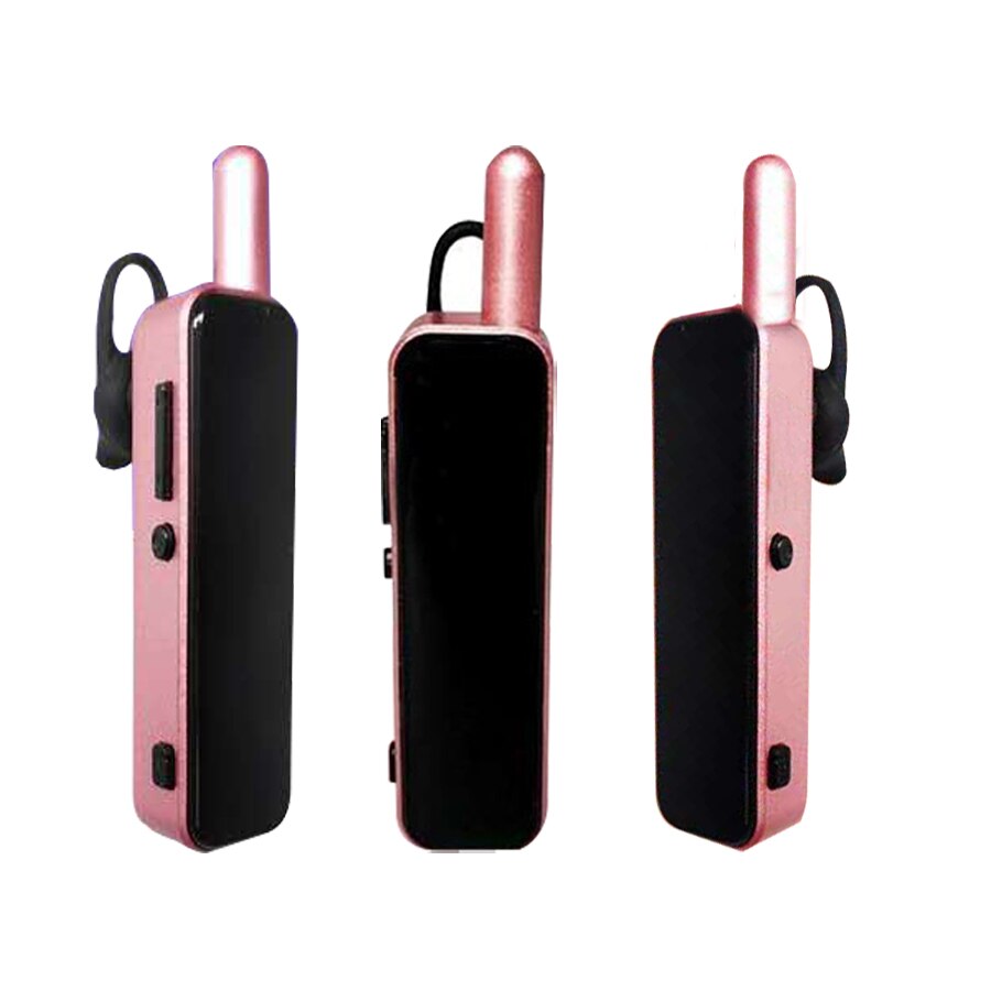 Auricolare bluetooth senza fili walkies-talkies piccole radio appeso tipo di orecchio ristorante parrucchiere salone di bellezza negozio mini walkie talkie