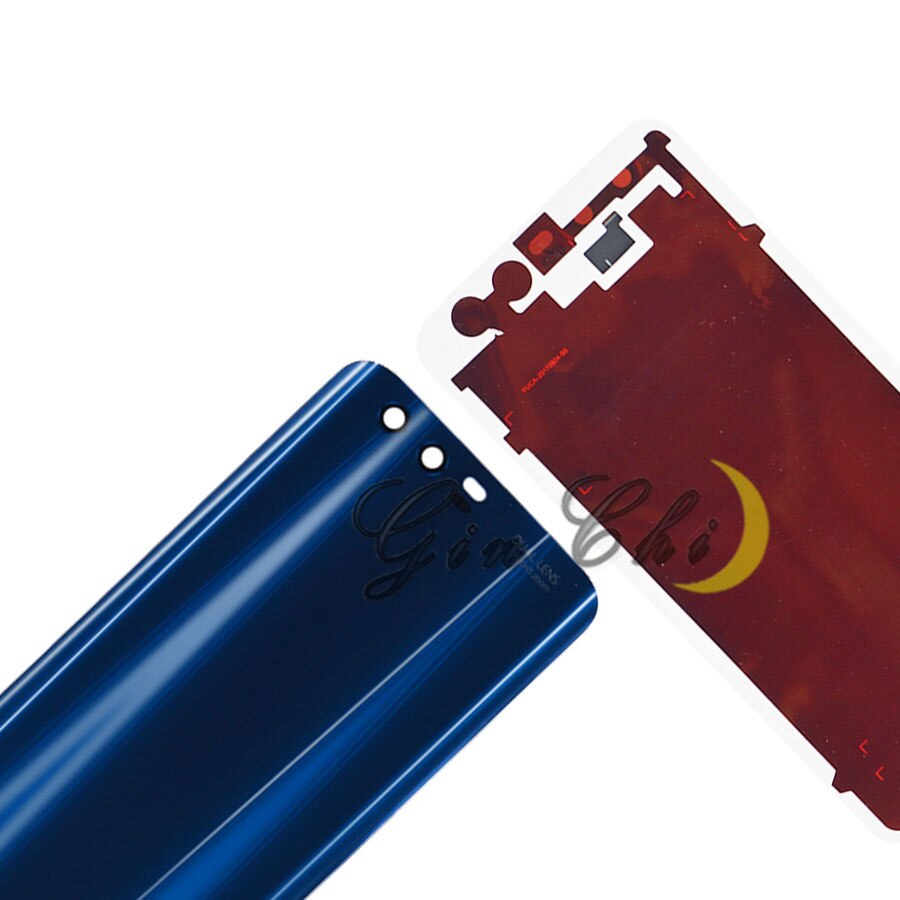 Original Huawei honor 9 cubierta de la batería puerta trasera Huawei honor 9 lite batería puerta reemplazo piezas honor 9 lite funda trasera