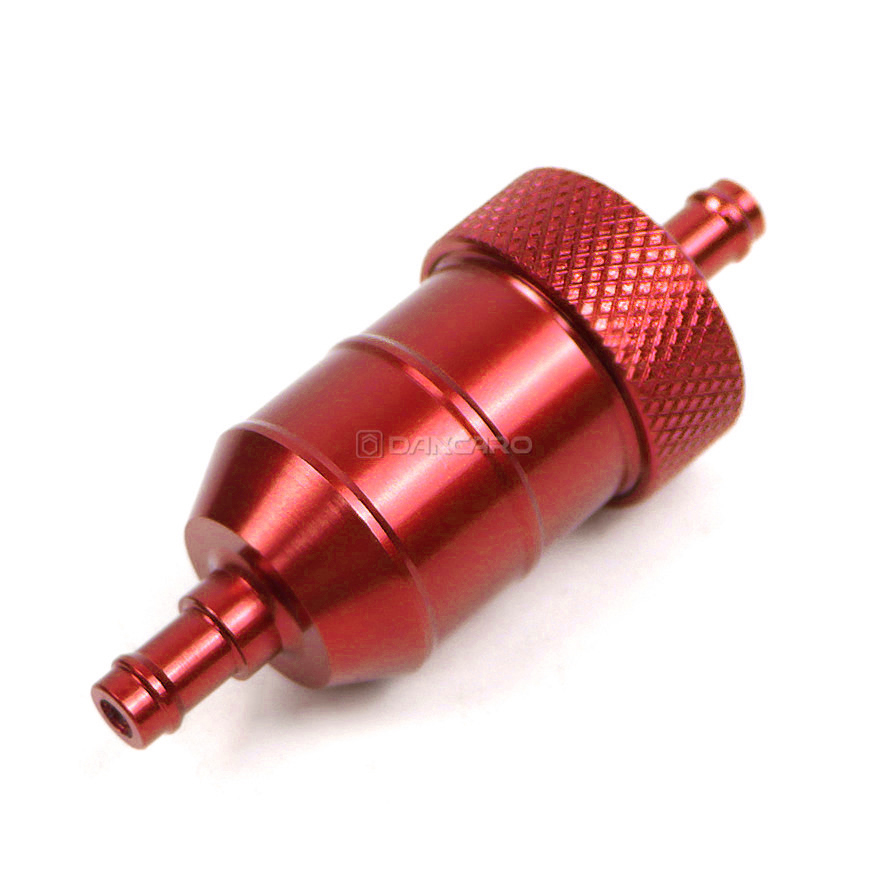 Filtro de combustible Universal para motocicleta, 8mm, motor en línea, carburador CNC, filtro de Gas y combustible, filtros de aceite para Motor, accesorios todoterreno ATV