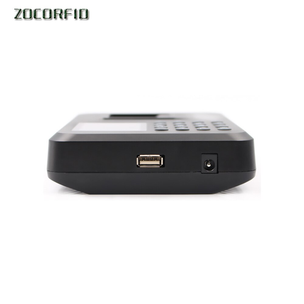 Biometric Attendance System USB Fingerprint Reader Time Clock Employee Control Machine Electronic Device More language