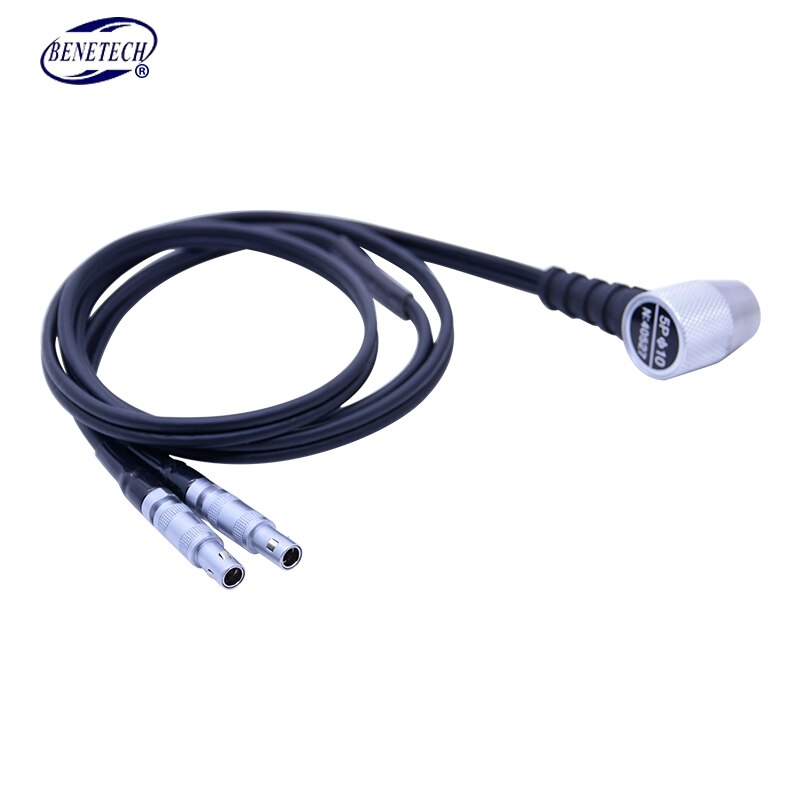 Ultrasonic thickness gauge Probe transducer diameter 10mm/5MHz 6mm/5Hz original Probe for Benetech GM100 GM100+ GM130 GT1130