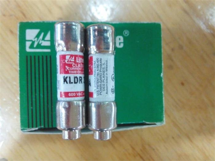 Kldr 12 vertraagde zekering zekering 10 x 38 origineel 12a 600v littelfuse speciale kracht