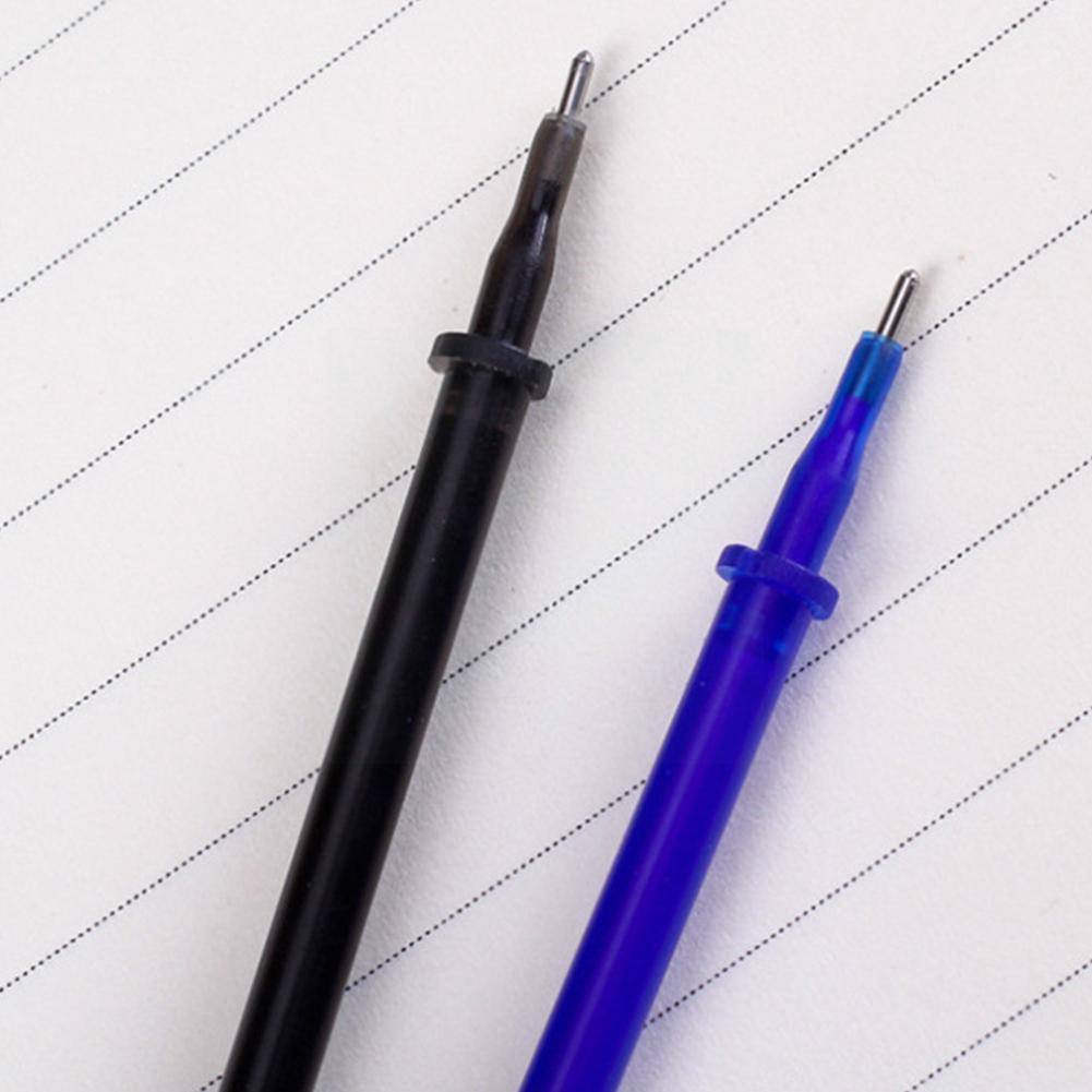 20pcs Erasable Pen Refill Gel Pen Refill 0.5mm Blue Pens Handle Refill Office Refill Rod Ink Writing Shool Black Tools Wash K0x8