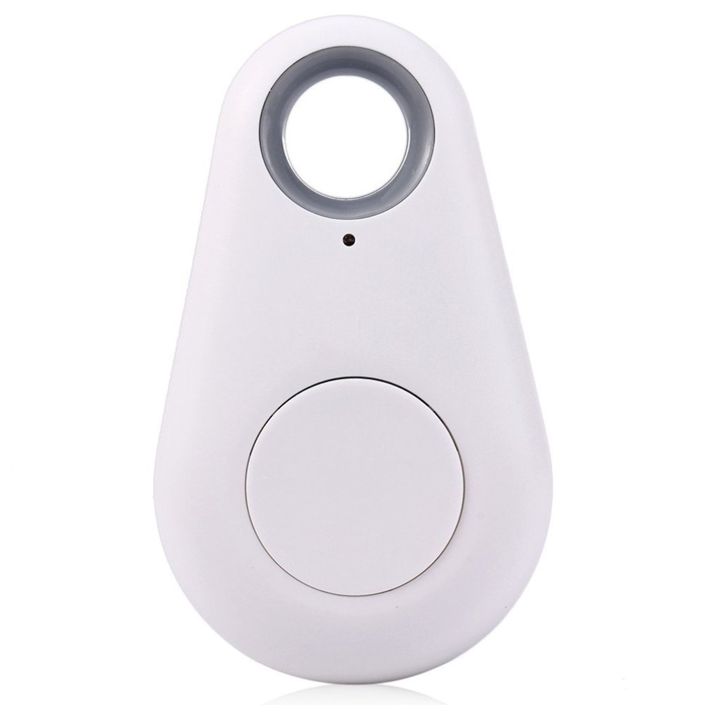 Smart Wireless 4.0 Key Anti Lost Finder Tracker Car Alarm GPS Locator Wireless Positioning Wallet Pet Key Auto Accessories: White