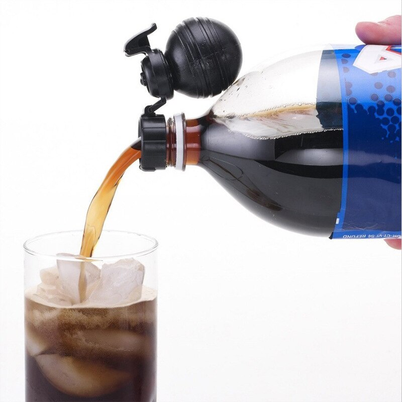 1pc Soda bouteille couvercle étanchéité boisson bouteille bouchon boisson gazeuse étanche couvercle manuel gonflage bouchon de bouteille protecteur Snap