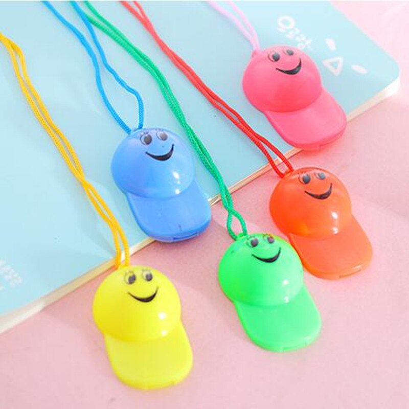 Baseball Hat Whistles Sports Match Cheering Props Fans Whistle Kids wedding birthday Christmas Halloween Xmas
