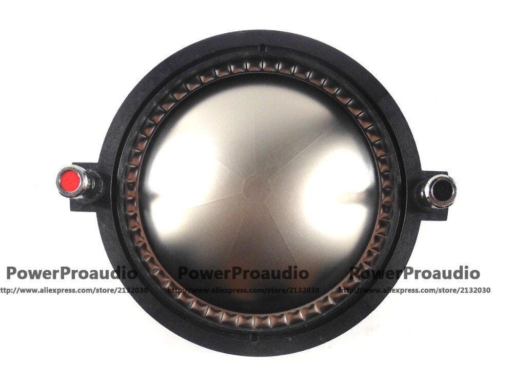 2 PCS Speaker Diaphragm - 8 Ohm - Metal - Replacement Part for B&C DE880TN DE885TN DE90TN DE95TN DE980TN DE985TN