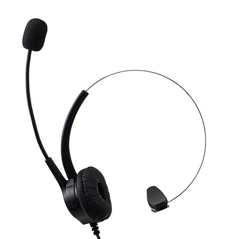 USB Noise Cancelling Microphone Headset Call Centre Office Telephone Corded Wired Office Headset Call Center Conference Skype