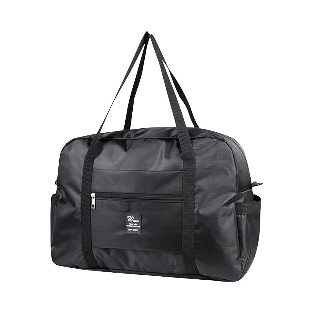 Grande Capacidade de Saco de Viagem Da Moda Para O Homem Mulheres Fim De Semana Saco de Grande Capacidade Saco de Viagem Transportar em Sacos Сумка Женская 30: Black