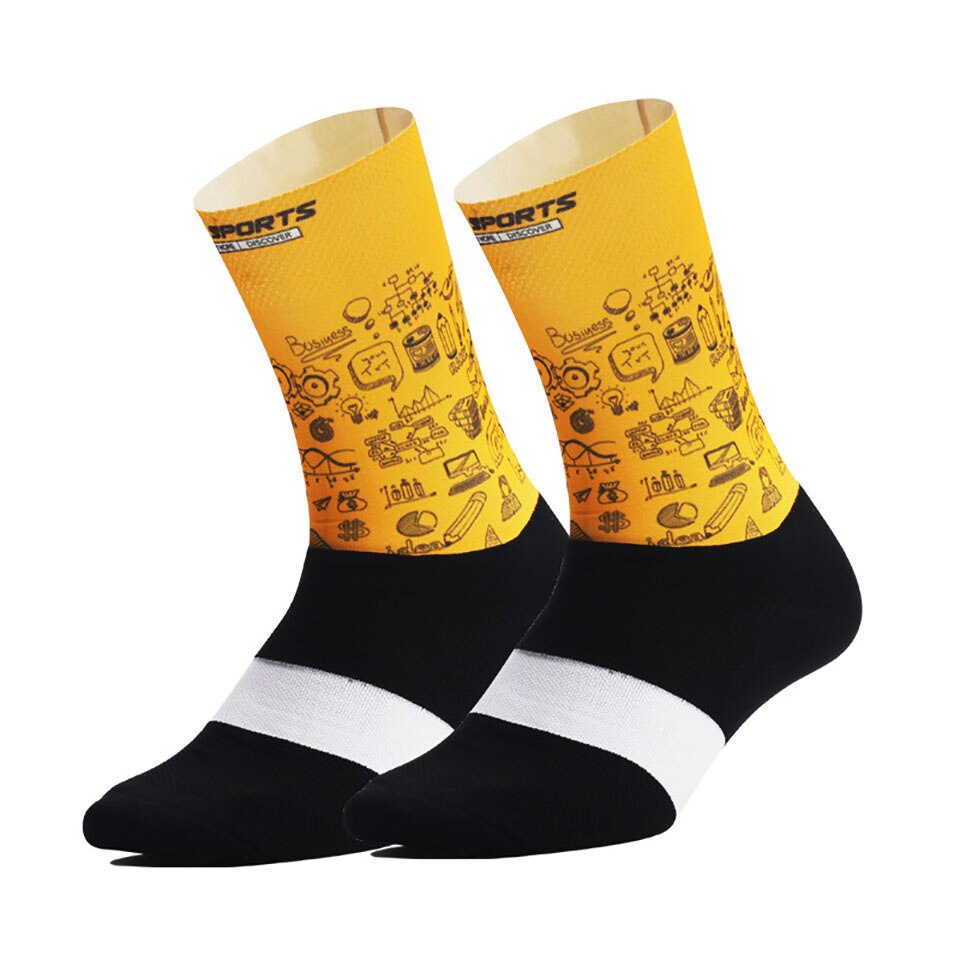 Cycling Competitive Road Race Sports Socks Mountaineering Camping Basketball Football Outdoor Sports Bicycle Socks: 7