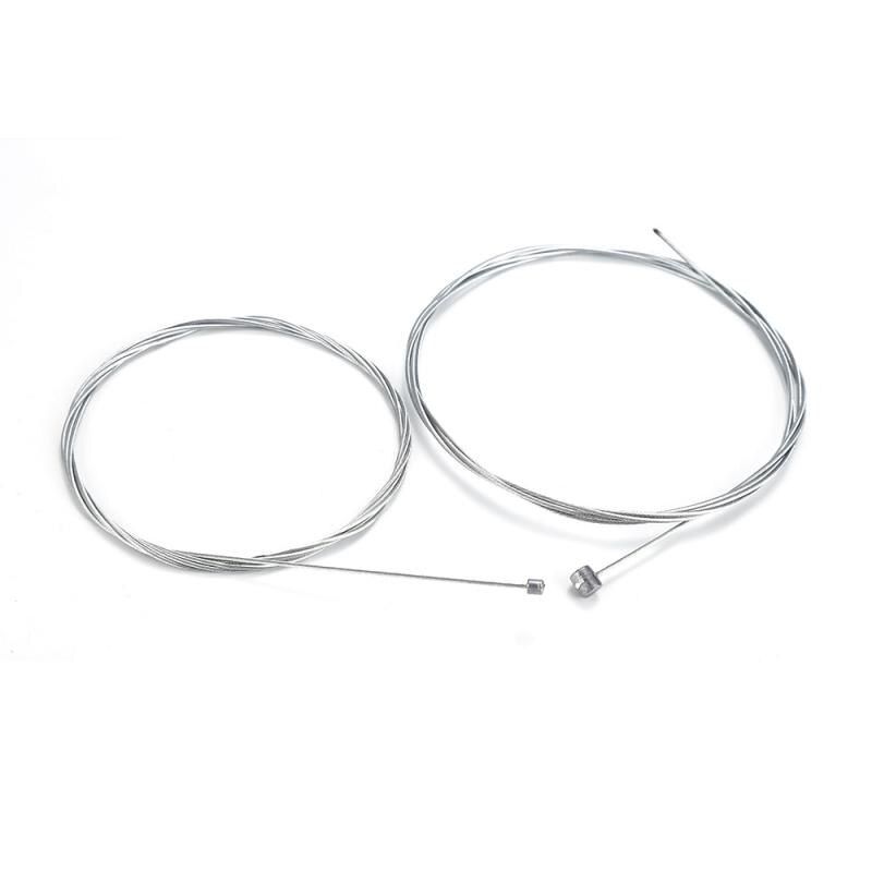 Bicycle MTB Bike Fixed Gear Bicycle Brake Line Shift Shifter Gear Brake Cable Sets Core Stainless Steel Derailleur Line