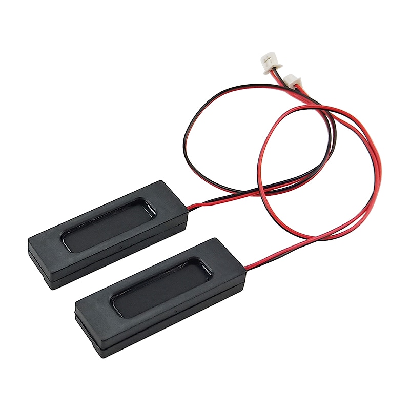 Ghxamp Mini głośnik głośnik wnękowy 8Ohm 1W głośnik do maszyny płaskiej 34.8mm * 11.2mm * 6.0mm 2 szt.