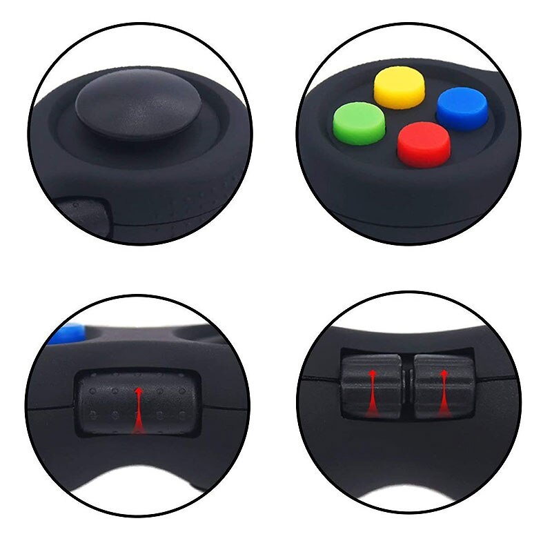 Tianta Fidget Pad Antistress Speelgoed Stress Volwassenen Handvat Speelgoed Squeeze Fun Bureau Decompressie Kids Kinderen Interactief Spel