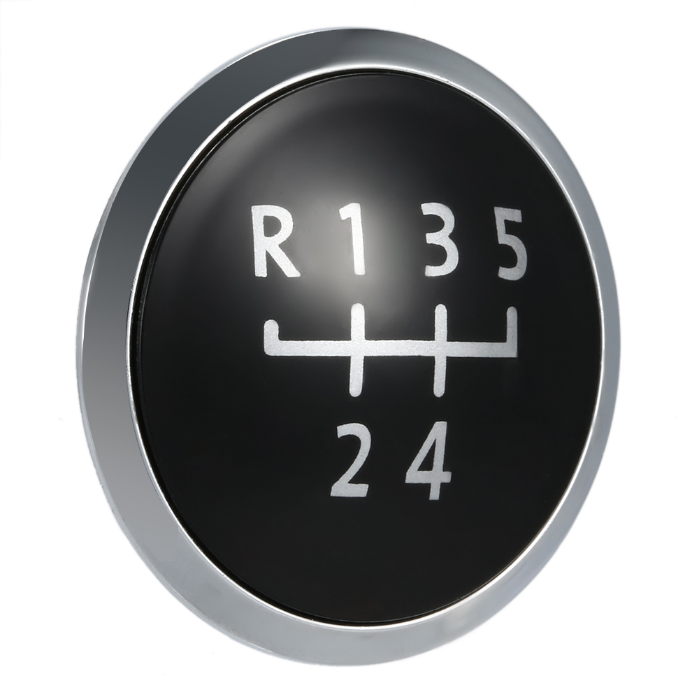 Kkmoon 5- växlad växelknopp märke emblem lock knopp lock byte för vw  t5 transporter 2003