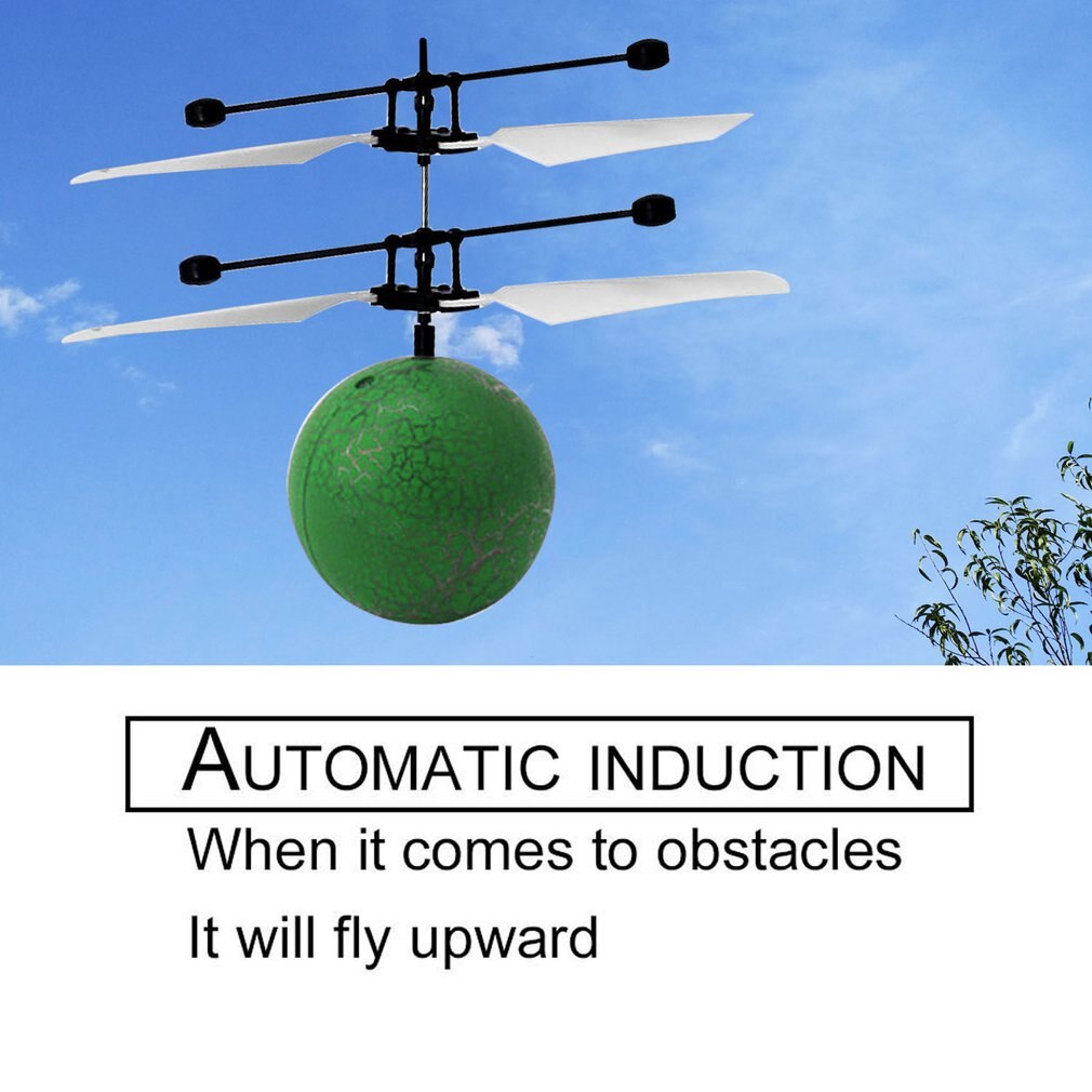 Rc赤外線誘導サスペンションヘリコプター航空機カラフルなフライングクラックボール内蔵点滅led照明のおもちゃ子供のため