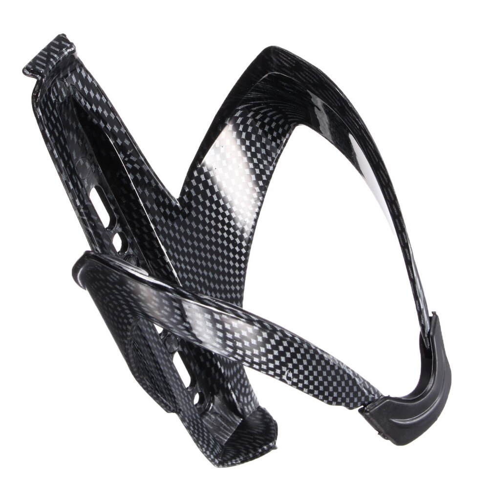 Portabidones de fibra de carbono + fibra de vidrio para bicicleta de carretera, soporte para botella de agua, jaula para bicicleta de montaña: C