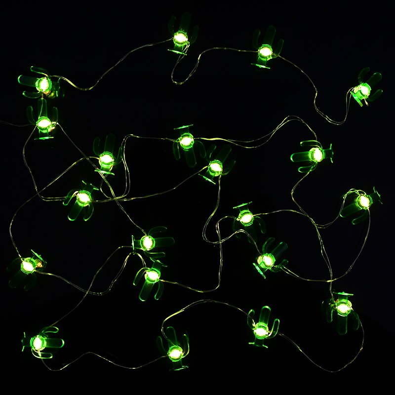 20LED 2M Flamingo String Lights Pineapple Pizza Unicorn Shape Lights Hawaii Wedding Birthday Party Baby Shower Bedroom Decor: A14