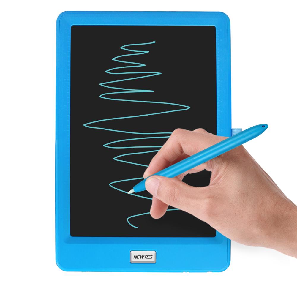 drawing tablet 10 inch lcd writing tablet electronics graphic tablet drawing pad Colorful Version with Lock Function Doodle: single blue