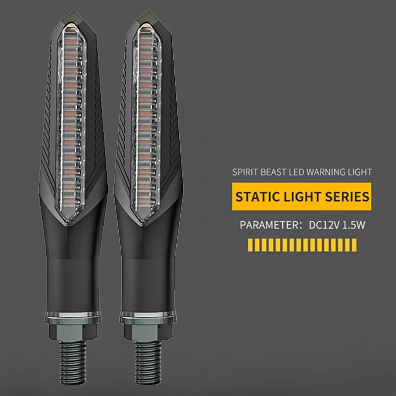Universele Led Knipperlichten Voor Motorcycle Amber Lamp Achter Flashing Signaal Remlichten Voor Honda Yamaha 12V 4 Stuks