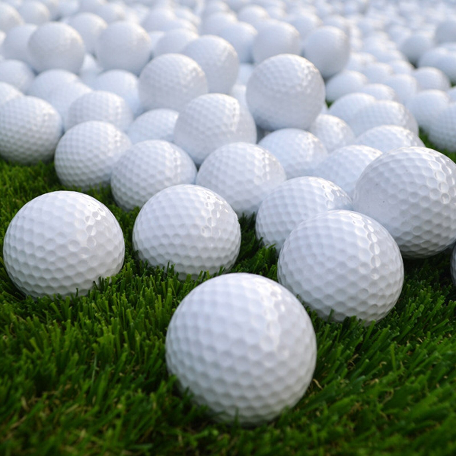 42.6mm Golf Ball Brand Golf Practice Ball Outdoor Sports White Synthetic Rubber Material Golf Ball Training Aids 1/3/5/10pcs