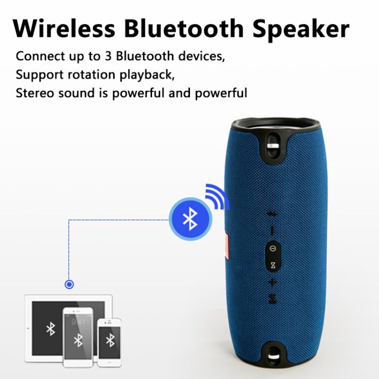outdoor wireless column waterproof super bass music center High power portable bluetooth speaker 40W subwoofer speaker TF card
