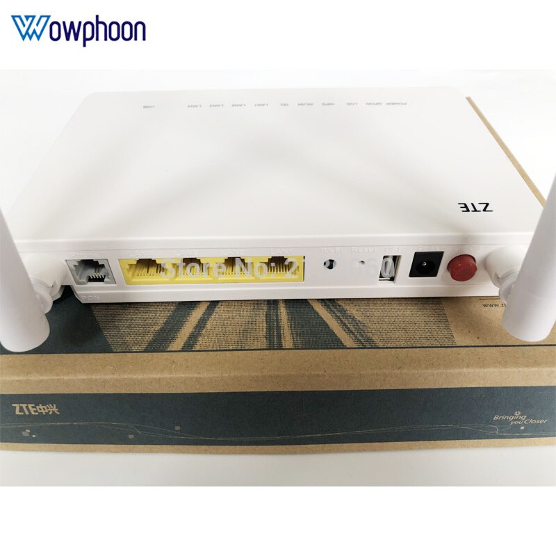 Original ont zte f660 v8.0 1GE+ 3FE+ USB+ TEL+ Wifi external antenna 5dbi SC UPC gpon terminal ont optical